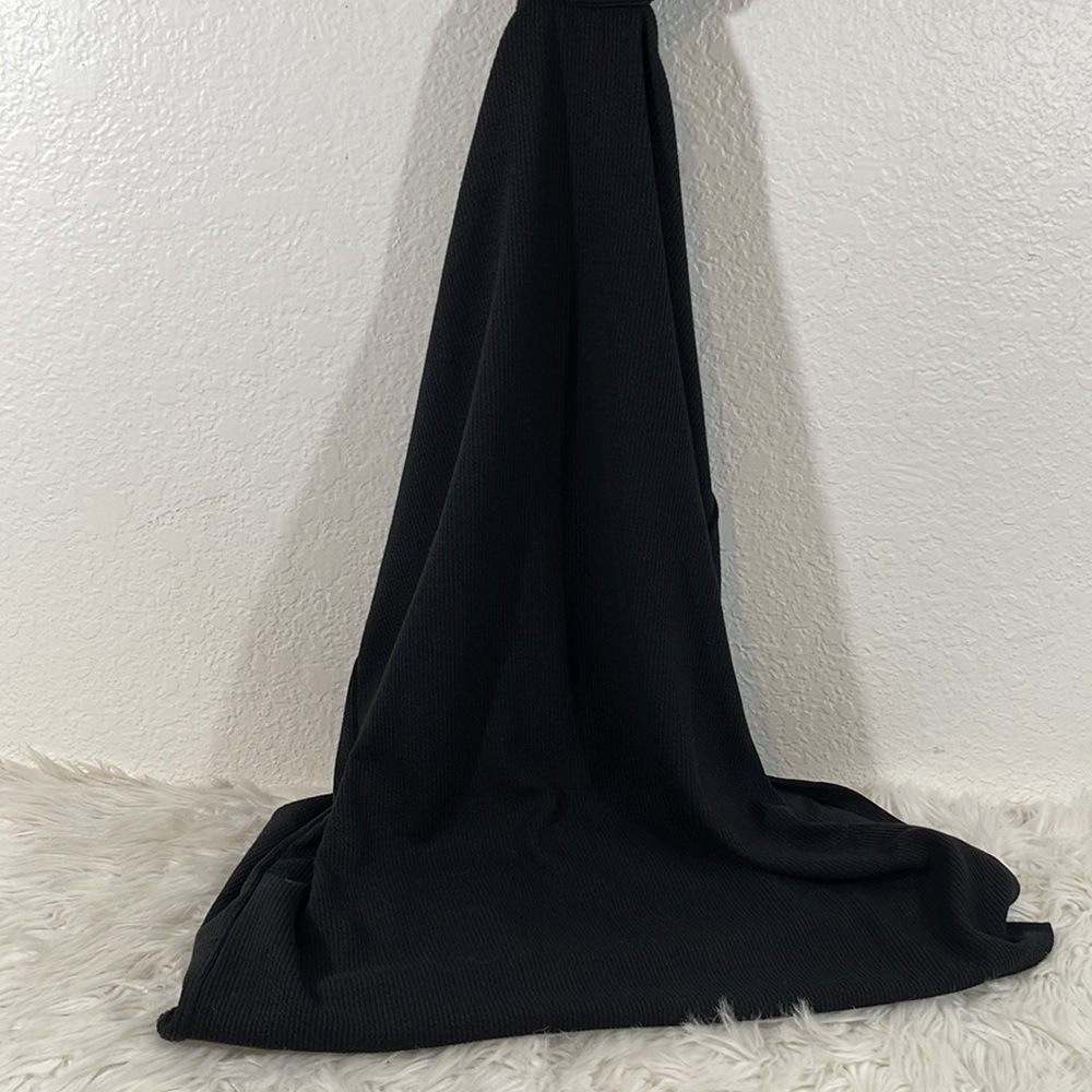 LTS Tall Black Cut Out Detail Mini Dress Size 16 NEW - Picture 6 of 15